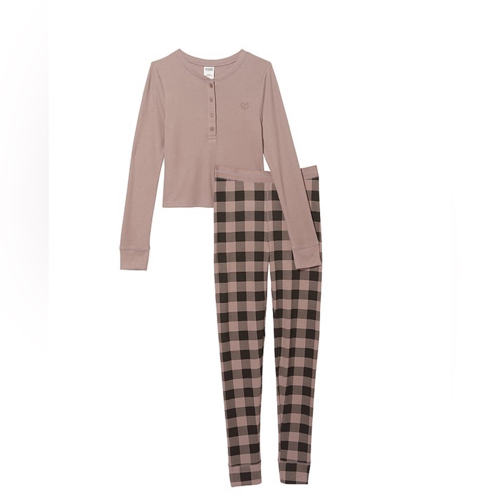PINK Victoria secret sleep set